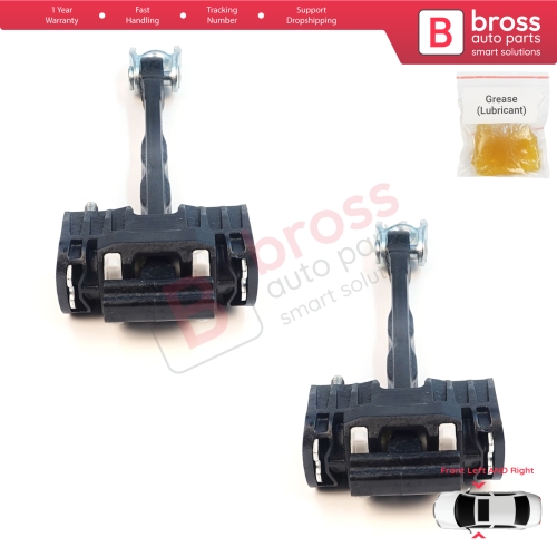 2 Pieces Front Door Hinge Stop Check Strap Limiter for Volvo S80 XC70 S60 MK2 V70 MK3 XC60 V60 MK1 31298466