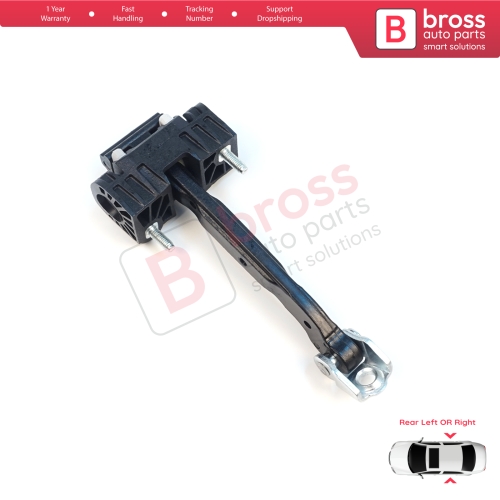 Rear Door Hinge Stop Check Strap Limiter for Volvo S80 XC70 S60 MK2 V70 MK3 XC60 V60 MK1 31298467