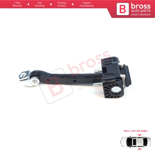 Rear Door Hinge Stop Check Strap Limiter for Volvo S80 XC70 S60 MK2 V70 MK3 XC60 V60 MK1 31298467