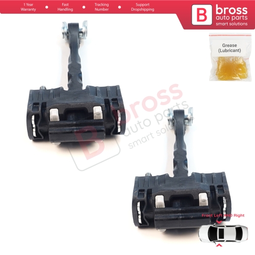 2 Pieces Front Door Hinge Stop Check Strap Limiter for Volvo S40 MK2 544 V50 545 C30 533 31217750