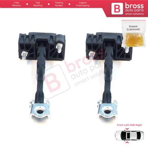 2 Pieces Front Door Hinge Stop Check Strap Limiter for Volvo S40 MK2 544 V50 545 C30 533 31217750