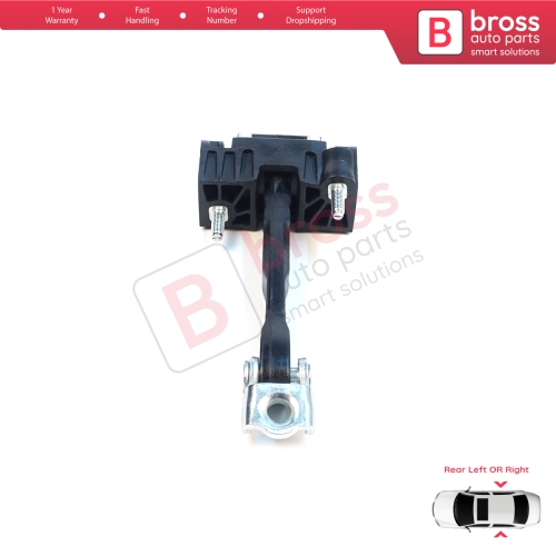 Rear Door Hinge Stop Check Strap Limiter for Volvo S40 MK2 544 V50 545 C30 533 31217751