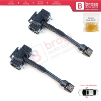 2 Pieces Front Door Hinge Stop Check Assy Limiter Strap for Mercedes C Class W206 S206 2021-On A2067209901