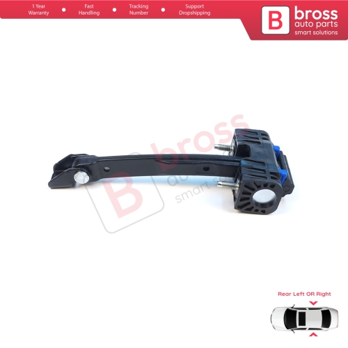Rear Door Hinge Stop Check Assy Limiter Strap for Mercedes C Class W206 S206 2021-On A2067305802