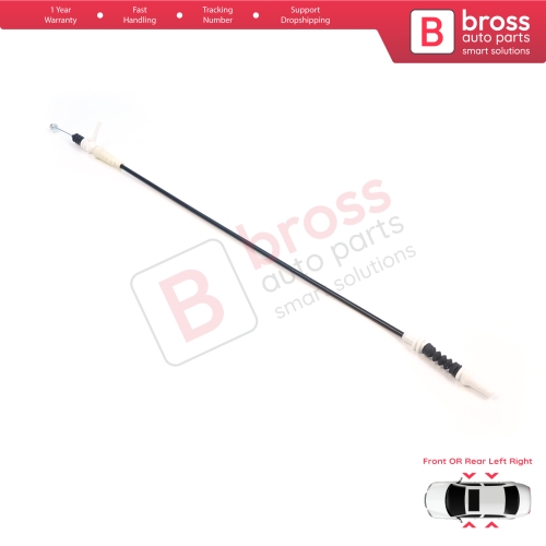 Exterior Door Handle Bowden Cable for BMW 5 Series F10 F11 6 F13 F12 F06 7 F01 F02 F03 F04 51217297439