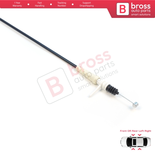 Exterior Door Handle Bowden Cable for BMW 5 Series F10 F11 6 F13 F12 F06 7 F01 F02 F03 F04 51217297439