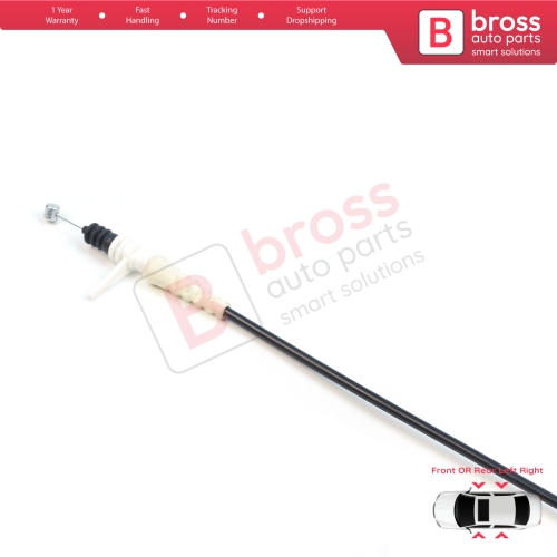 Exterior Door Handle Bowden Cable for BMW 5 Series F10 F11 6 F13 F12 F06 7 F01 F02 F03 F04 51217297439