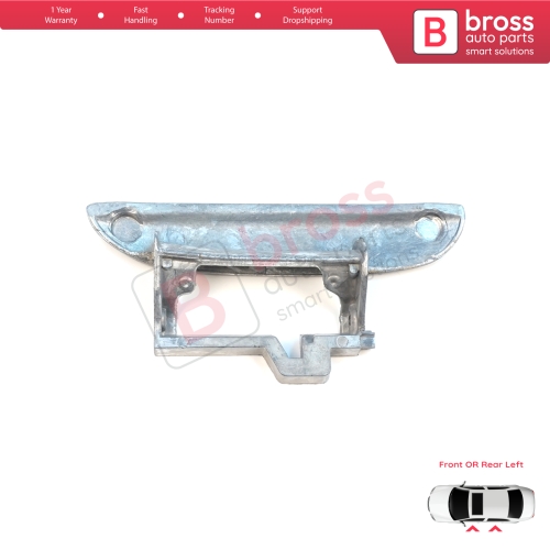 Front or Rear Left Door Exterior Metal Handle For BMW 5 Series E39 1996-2003 4/5 Door Sedan Touring 51218245461 51218200663