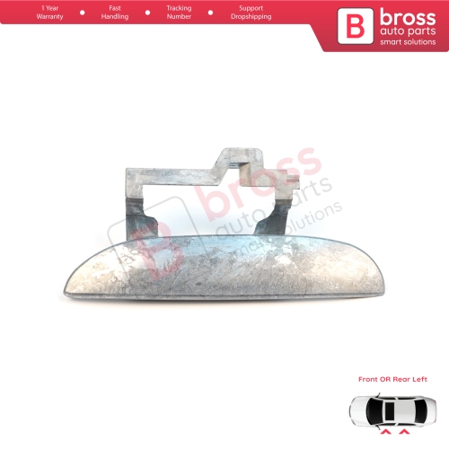 Front or Rear Left Door Exterior Metal Handle For BMW 5 Series E39 1996-2003 4/5 Door Sedan Touring 51218245461 51218200663