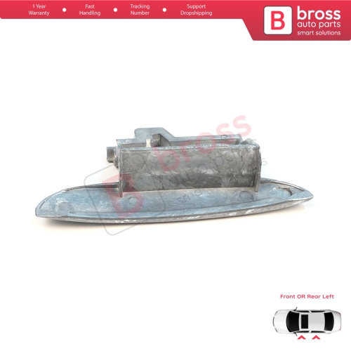 Front or Rear Left Door Exterior Metal Handle For BMW 5 Series E39 1996-2003 4/5 Door Sedan Touring 51218245461 51218200663