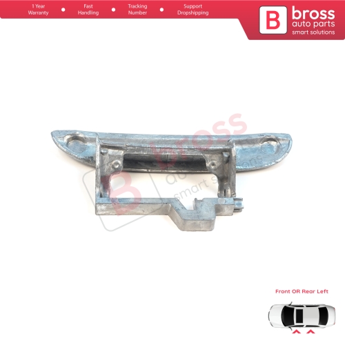 Front or Rear Left Door Exterior Metal Handle For BMW 5 Series E39 1996-2003 4/5 Door Sedan Touring 51218245461 51218200663