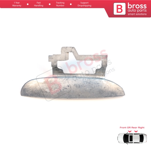 Front or Rear Right Door Exterior Metal Handle For BMW 5 Series E39 1996-2003 4/5 Door Sedan Touring 51218245462 51218200664