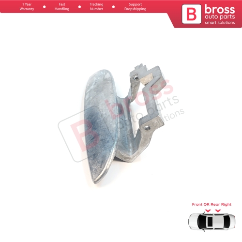 Front or Rear Right Door Exterior Metal Handle For BMW 5 Series E39 1996-2003 4/5 Door Sedan Touring 51218245462 51218200664