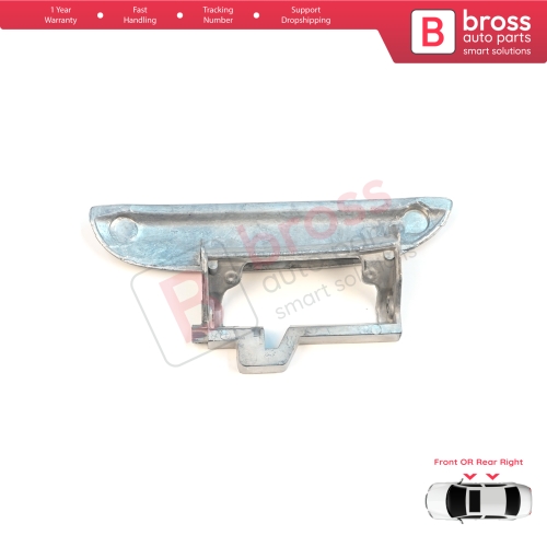 Front or Rear Right Door Exterior Metal Handle For BMW 5 Series E39 1996-2003 4/5 Door Sedan Touring 51218245462 51218200664