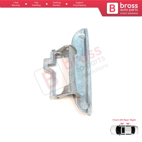 Front or Rear Right Door Exterior Metal Handle For BMW 5 Series E39 1996-2003 4/5 Door Sedan Touring 51218245462 51218200664