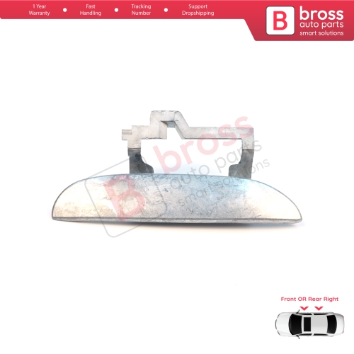 Front or Rear Right Door Exterior Metal Handle For BMW 5 Series E39 1996-2003 4/5 Door Sedan Touring 51218245462 51218200664