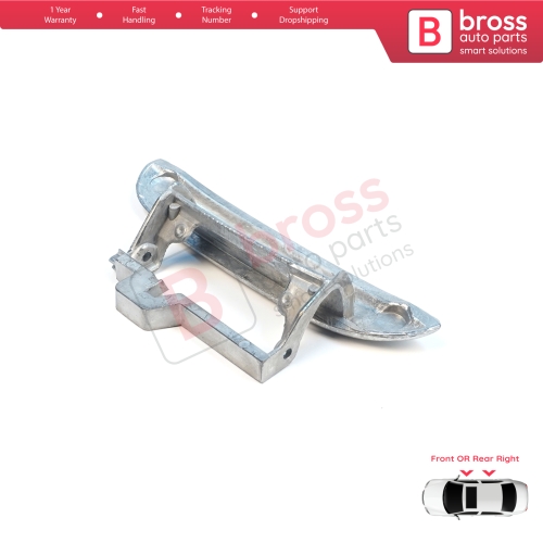 Front or Rear Right Door Exterior Metal Handle For BMW 5 Series E39 1996-2003 4/5 Door Sedan Touring 51218245462 51218200664