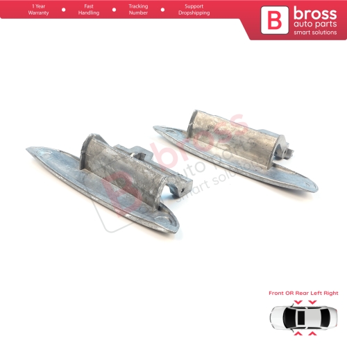 Front or Rear Left Right Door Exterior Metal Handle For BMW 5 Series E39 1996-2003 4/5 Door Sedan Touring 51218245461 51218245462