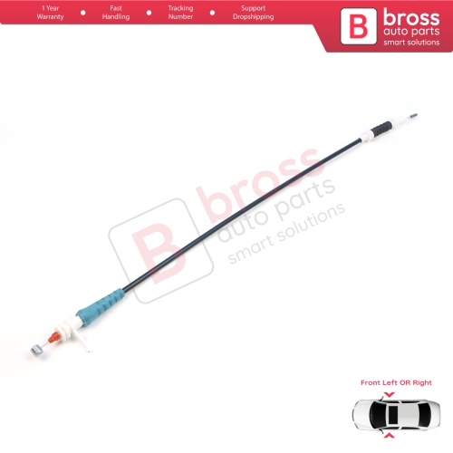 Front Exterior Door Handle Bowden Cable for BMW 3 Series F30 F31 F35 F80 M3 LCI 2012-2019 51217259828