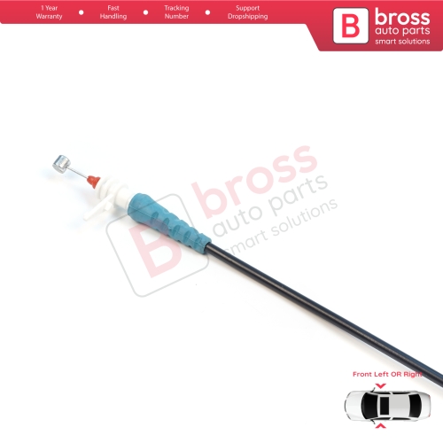 Front Exterior Door Handle Bowden Cable for BMW 3 Series F30 F31 F35 F80 M3 LCI 2012-2019 51217259828