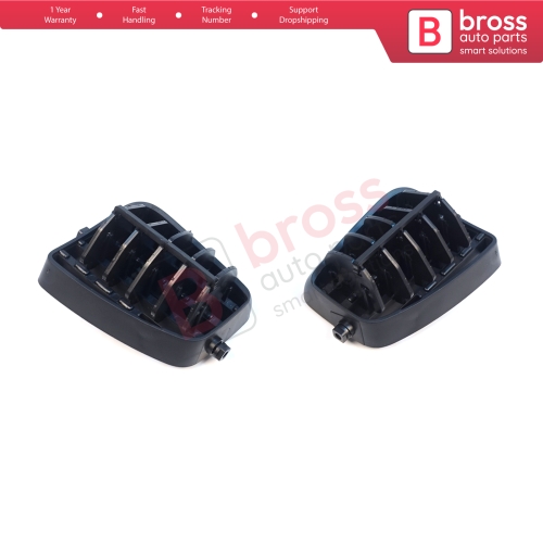 Dashboard Side Air Vent Grill Cover Trim Inner Diffuser Left Right for Renault Megane MK3 2008-2016 Fluence L3 2009–2020 687618845R 687604198R