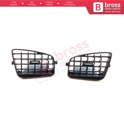 Dashboard Side Air Vent Grill Cover Trim Inner Diffuser Left Right for Renault Megane MK3 2008-2016 Fluence L3 2009–2020 687618845R 687604198R