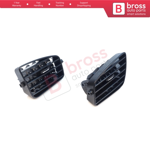 Dashboard Side Air Vent Grill Cover Trim Inner Diffuser Left Right for Renault Megane MK3 2008-2016 Fluence L3 2009–2020 687618845R 687604198R