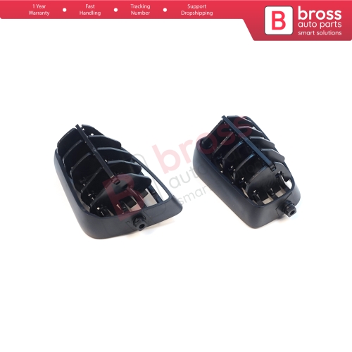 Dashboard Side Air Vent Grill Cover Trim Inner Diffuser Left Right for Renault Megane MK3 2008-2016 Fluence L3 2009–2020 687618845R 687604198R