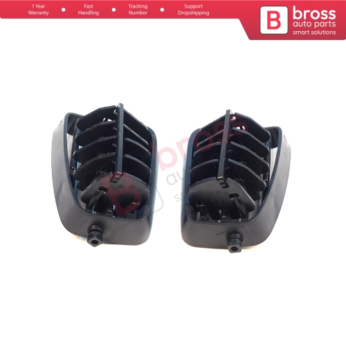 Dashboard Side Air Vent Grill Cover Trim Inner Diffuser Left Right for Renault Megane MK3 2008-2016 Fluence L3 2009–2020 687618845R 687604198R