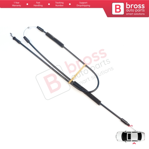 Left Side Sliding Door Outer Lock Release Cable for Fiat Doblo MK2 263 Opel Combo 51892698