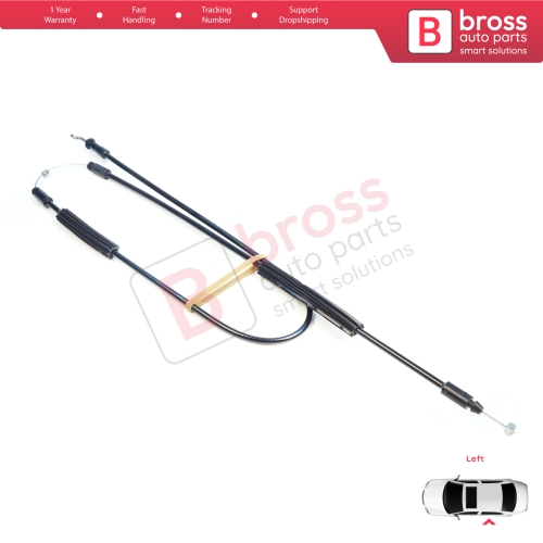 Left Side Sliding Door Outer Lock Release Cable for Fiat Doblo MK2 263 Opel Combo 51892698