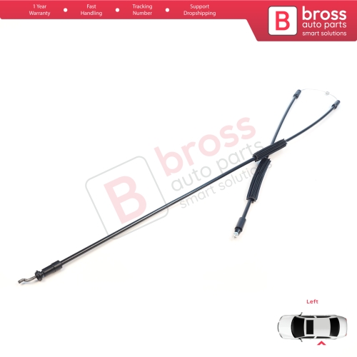 Left Side Sliding Door Outer Lock Release Cable for Fiat Doblo MK2 263 Opel Combo 51892698