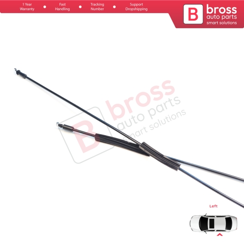 Left Side Sliding Door Outer Lock Release Cable for Fiat Doblo MK2 263 Opel Combo 51892698