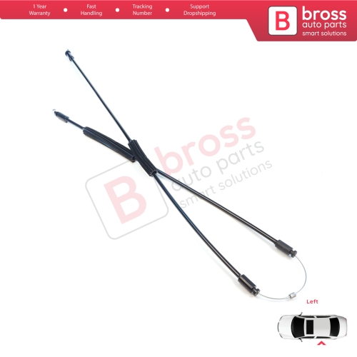 Left Side Sliding Door Outer Lock Release Cable for Fiat Doblo MK2 263 Opel Combo 51892698