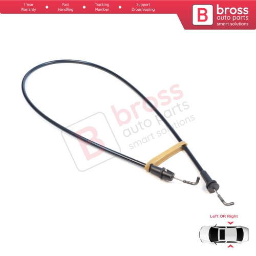 Side Sliding Door Lock Release Cable for VW Caddy MK3 2K 2C 2004-2015 2K5843653C