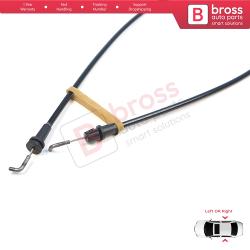 Side Sliding Door Lock Release Cable for VW Caddy MK3 2K 2C 2004-2015 2K5843653C