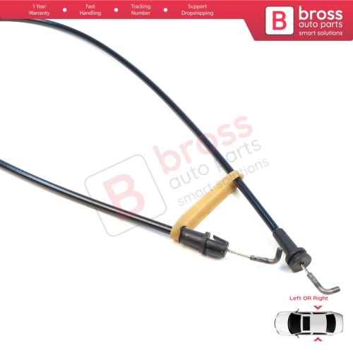 Side Sliding Door Lock Release Cable for VW Caddy MK3 2K 2C 2004-2015 2K5843653C