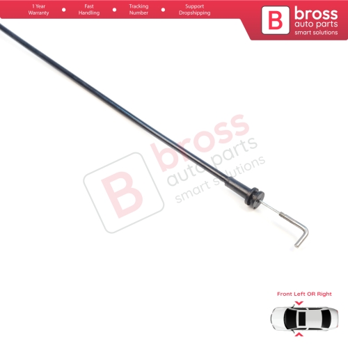Front Door Inner Handle Lock Release Cable for Fiat Ducato MK3 Peugeot Boxer 250 Citroen Jumper Relay MK2 1342155080 1350147080