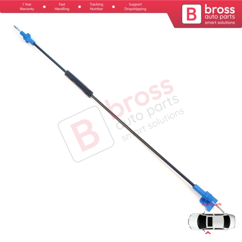 Front Left Door Inner Handle Lock Release Cable for Fiat Fiorino MK3 225 Qubo 2007-2016 Citroen Nemo Peugeot Bipper 2008–2017 1365222080