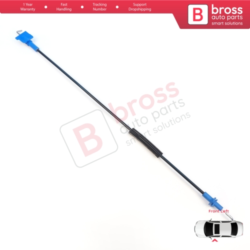 Front Left Door Inner Handle Lock Release Cable for Fiat Fiorino MK3 225 Qubo 2007-2016 Citroen Nemo Peugeot Bipper 2008–2017 1365222080