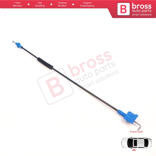Front Left Door Inner Handle Lock Release Cable for Fiat Fiorino MK3 225 Qubo 2007-2016 Citroen Nemo Peugeot Bipper 2008–2017 1365222080