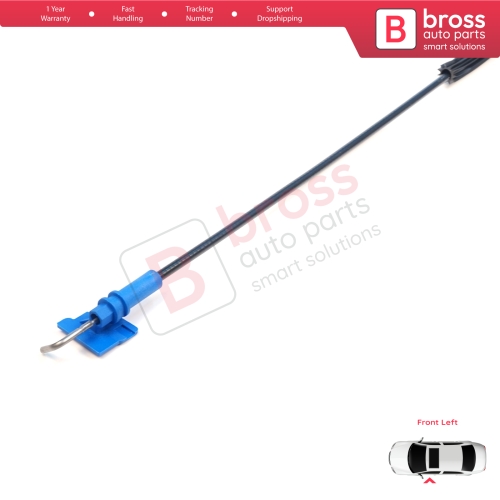 Front Left Door Inner Handle Lock Release Cable for Fiat Fiorino MK3 225 Qubo 2007-2016 Citroen Nemo Peugeot Bipper 2008–2017 1365222080