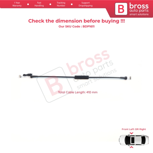 Front Door Inner Handle Lock Release Cable for Ford Escort Europe V VI VII 1990-2002 Orion III 1990-1993 6622973