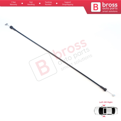 Front Cabin Door Handle Lock Release Cable for Scania Truck MK1 P G R T Series 2003-On 1498712