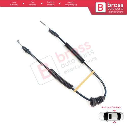 Rear Door Handle Lock Release Cable for Seat Leon MK1 Toledo MK2 1M 3B4839015 3B4839016 