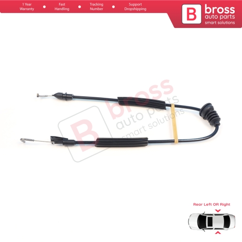 Rear Door Handle Lock Release Cable for Seat Leon MK1 Toledo MK2 1M 3B4839015 3B4839016 