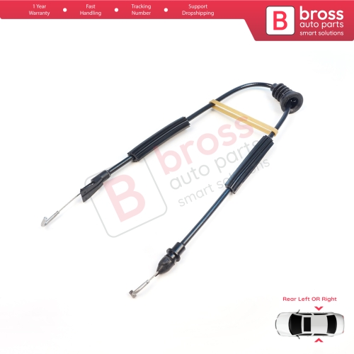 Rear Door Handle Lock Release Cable for Seat Leon MK1 Toledo MK2 1M 3B4839015 3B4839016 