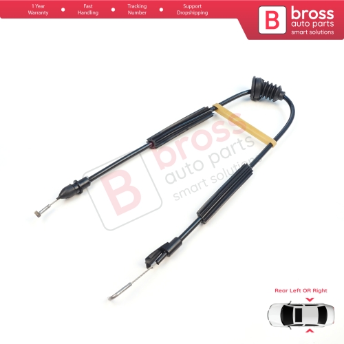 Rear Door Handle Lock Release Cable for Seat Leon MK1 Toledo MK2 1M 3B4839015 3B4839016 