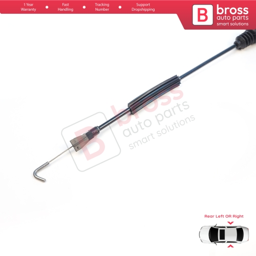 Rear Door Handle Lock Release Cable for Seat Leon MK1 Toledo MK2 1M 3B4839015 3B4839016 