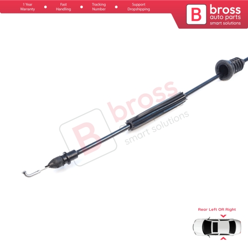 Rear Door Handle Lock Release Cable for Seat Leon MK1 Toledo MK2 1M 3B4839015 3B4839016 